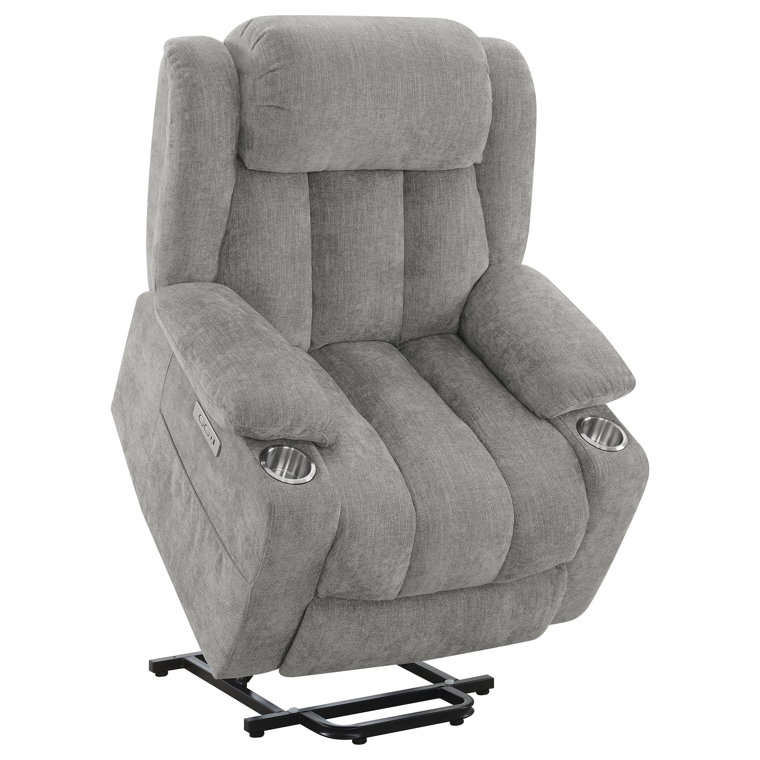 Houston Upholstered Power Lift Recliner Chair