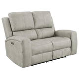 Brickston Triple Power Reclining Sofa Set