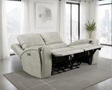 Brickston Triple Power Reclining Loveseat