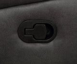 Lawrence Upholstered Reclining Sofa Set Charcoal