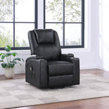 Armstrong Upholstered Power Lift Massage Recliner