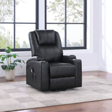 Armstrong Upholstered Power Lift Massage Recliner