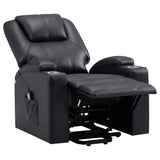 Armstrong Upholstered Power Lift Massage Recliner