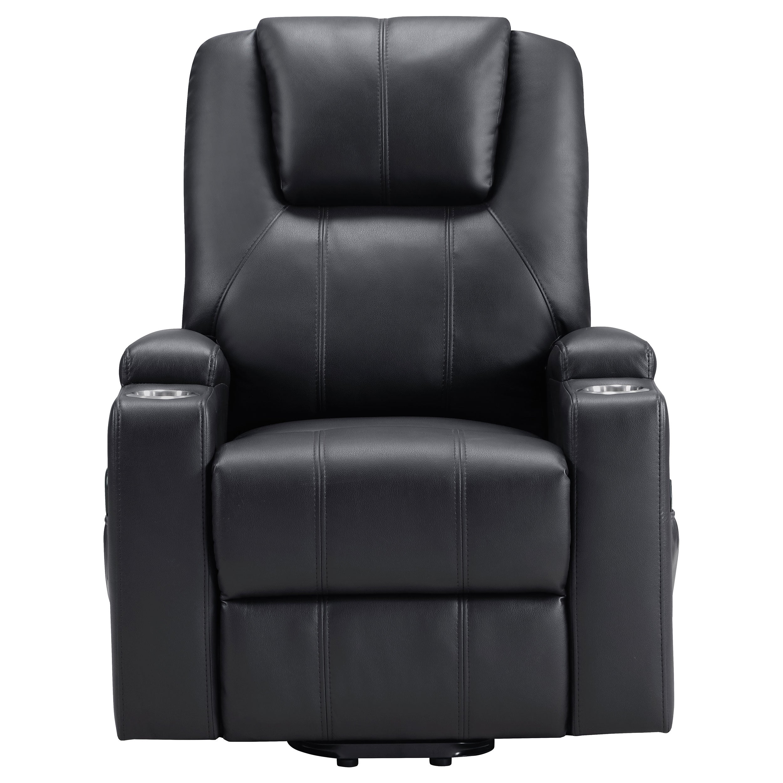 Armstrong Upholstered Power Lift Massage Recliner