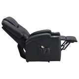 Armstrong Upholstered Power Lift Massage Recliner