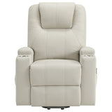 Armstrong Upholstered Power Lift Massage Recliner