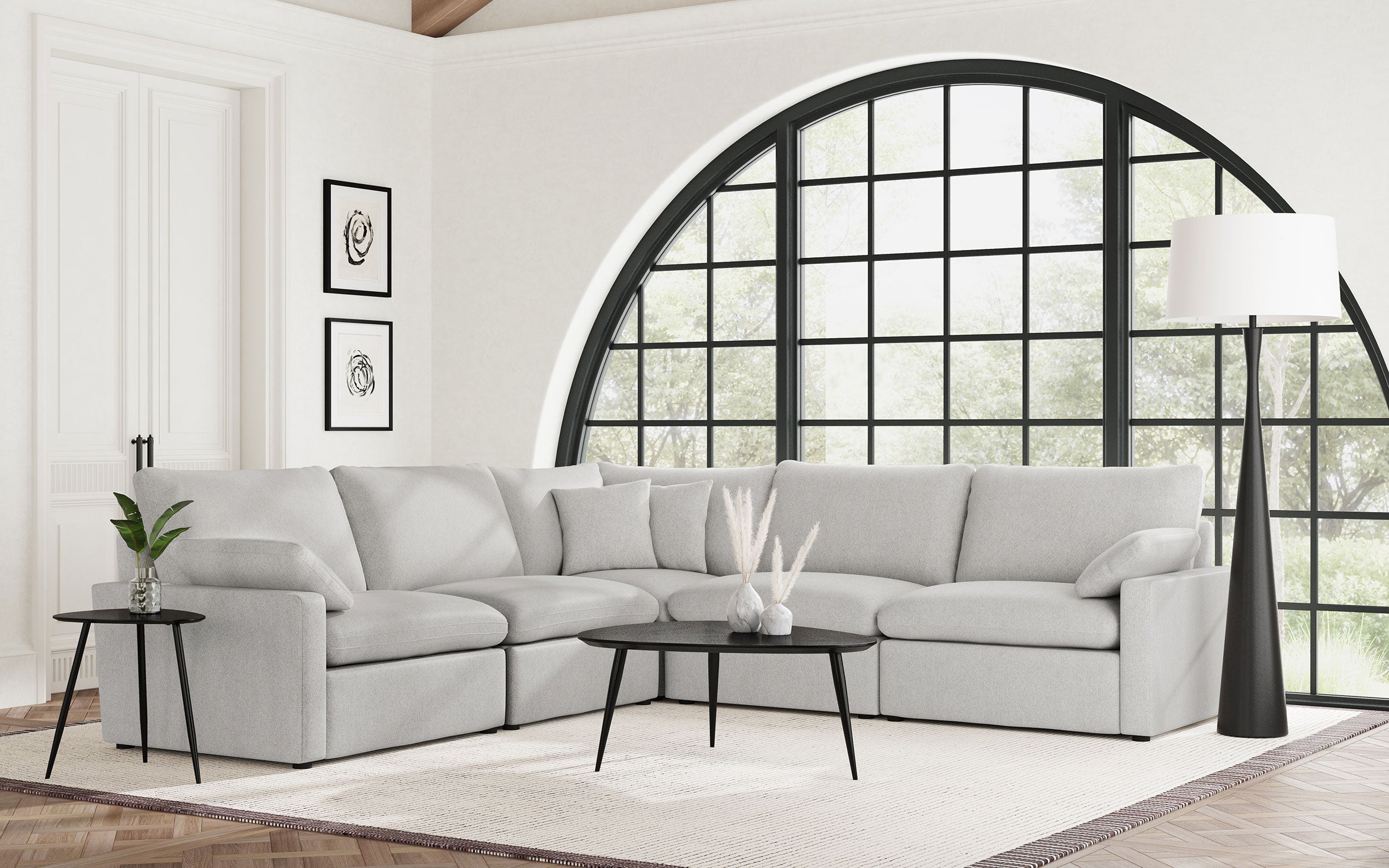 Collins Modular Armless Chair