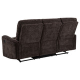 Navarro Chenille Upholstered Reclining Sofa