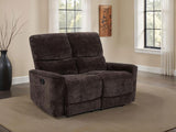 Navarro Chenille Upholstered Reclining Loveseat