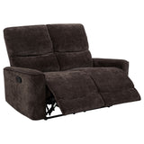 Navarro Chenille Upholstered Reclining Loveseat