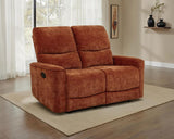 Navarro Chenille Upholstered Reclining Loveseat