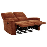 Navarro Chenille Upholstered Reclining Loveseat