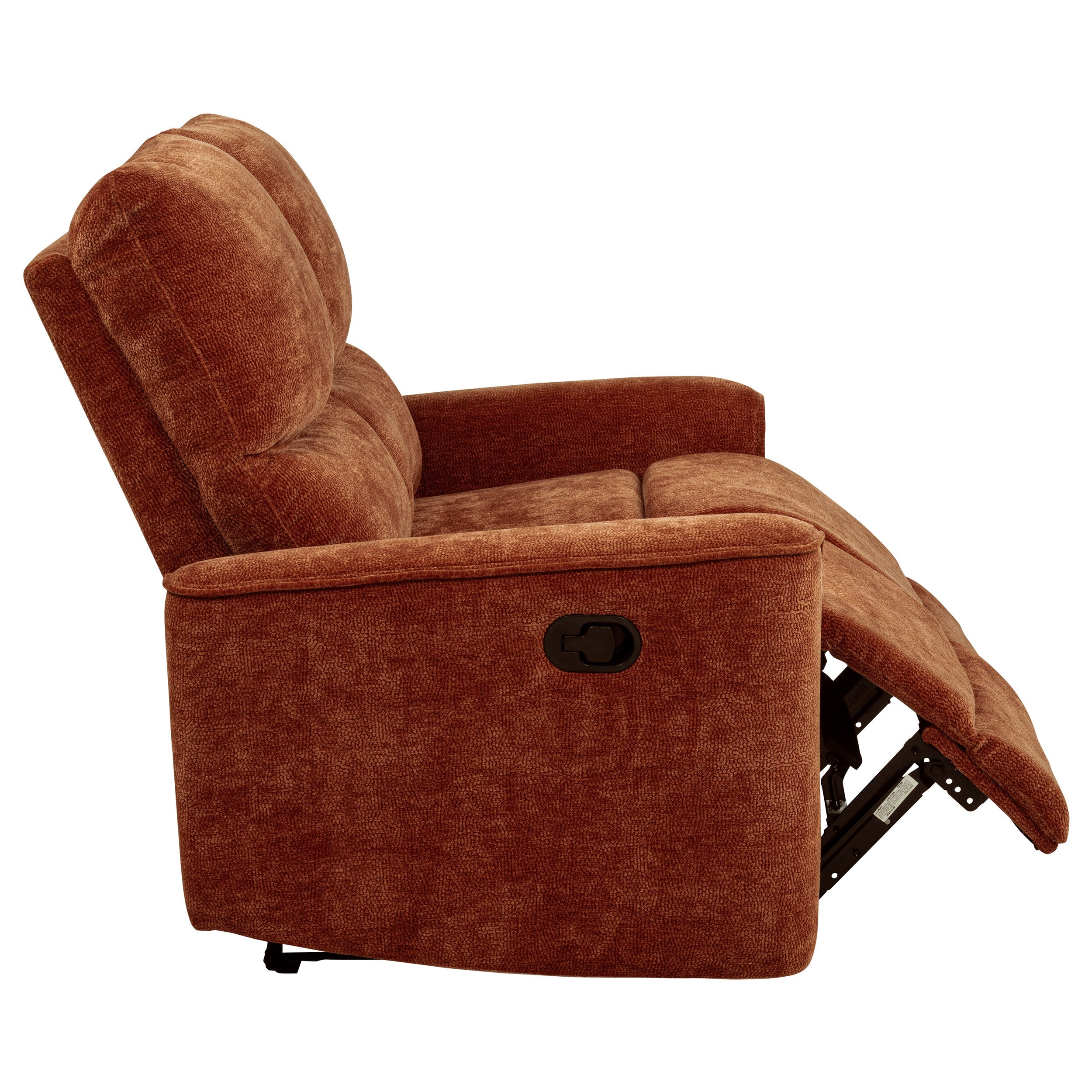Navarro Chenille Upholstered Reclining Loveseat