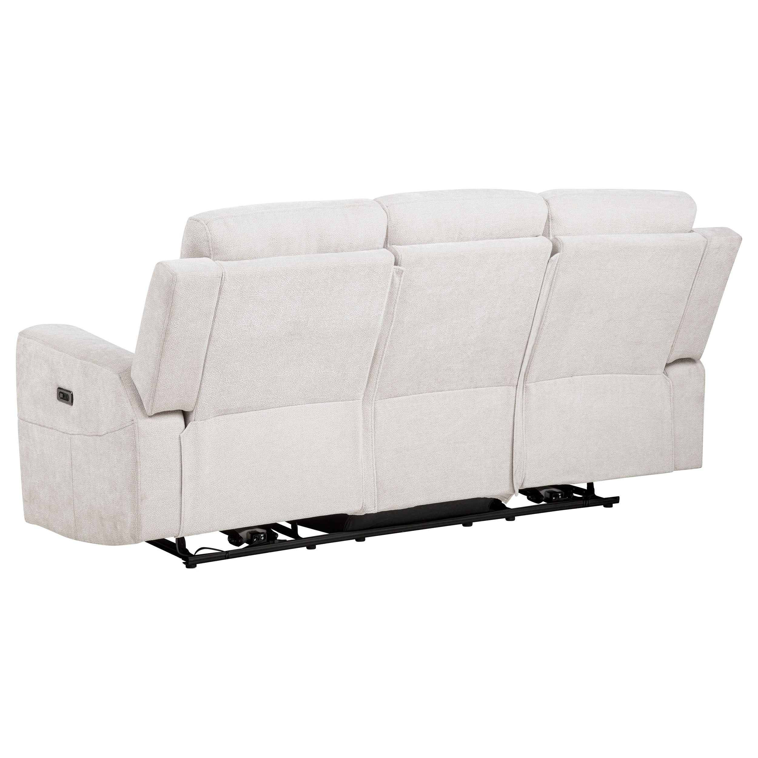 Kennett Chenille Upholstered Power Reclining Sofa