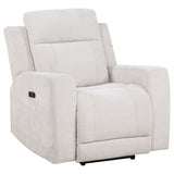 Kennett Chenille Upholstered Power Recliner Chair