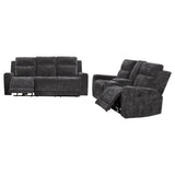 Kennett Chenille Power Reclining Sofa Set