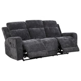 Kennett Chenille Power Reclining Sofa Set