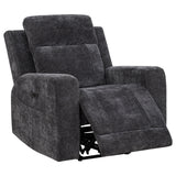 Kennett Chenille Upholstered Power Recliner Chair