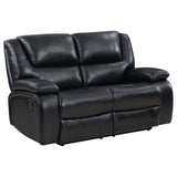 Camila Upholstered Reclining Sofa Set