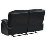 Camila Upholstered Reclining Sofa Set