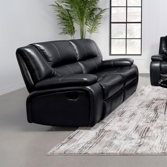 Camila Upholstered Motion Reclining Loveseat