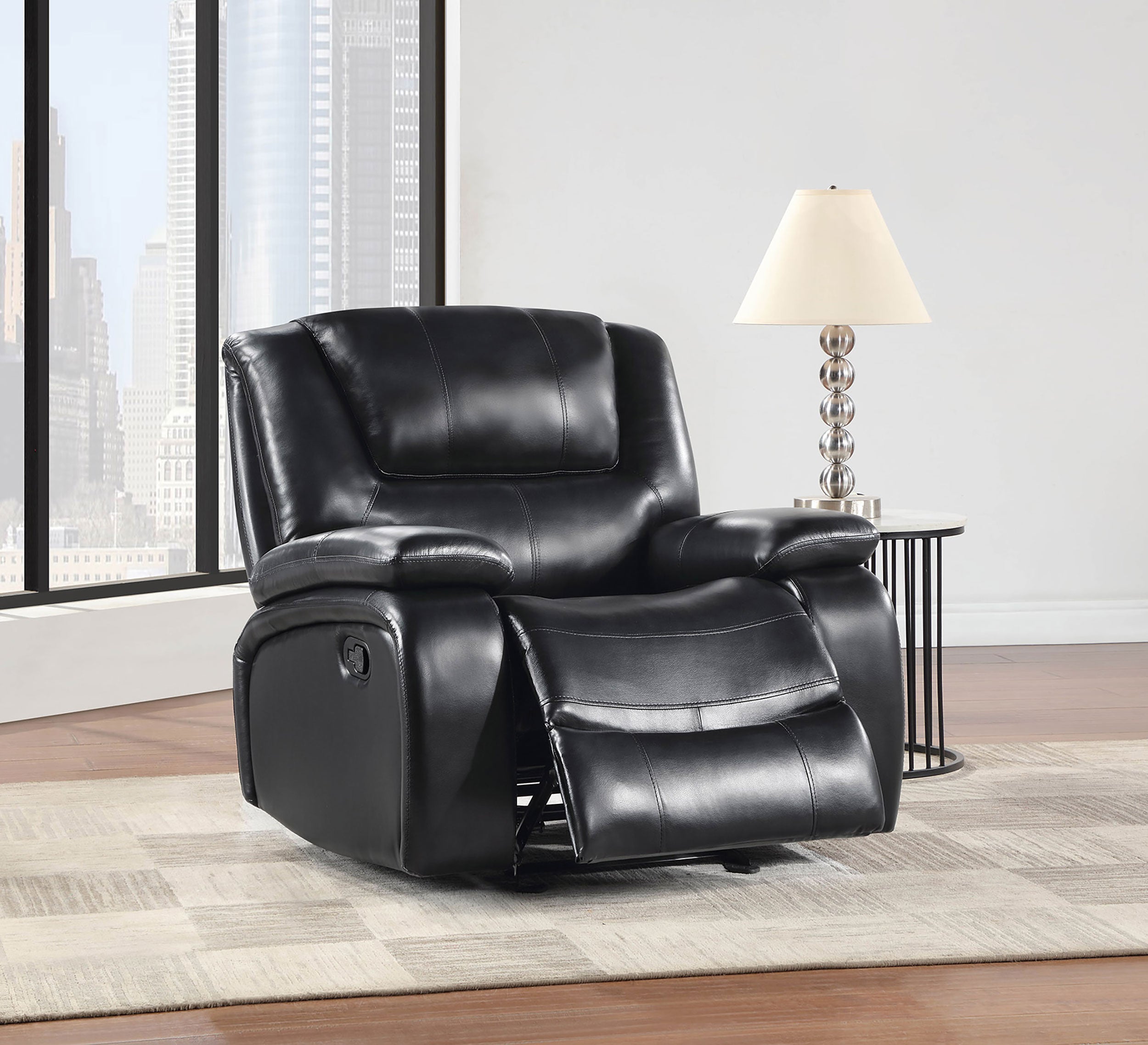 Camila Upholstered Glider Recliner Chair