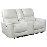 Greenfield Upholstered Power Reclining Loveseat