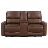 Greenfield Upholstered Power Reclining Loveseat