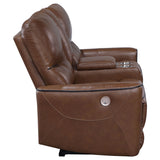 Greenfield Upholstered Power Reclining Loveseat