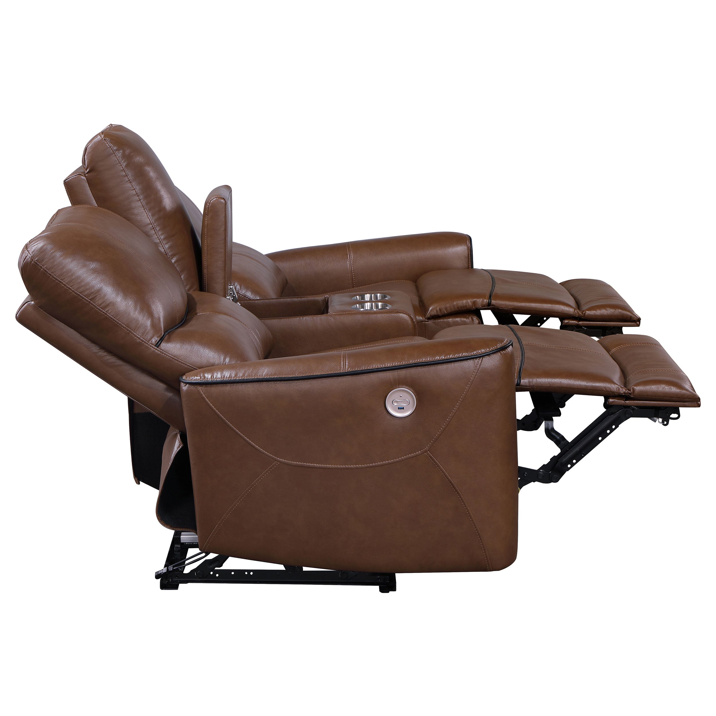 Greenfield Upholstered Power Reclining Loveseat