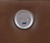 Greenfield Upholstered Power Reclining Loveseat