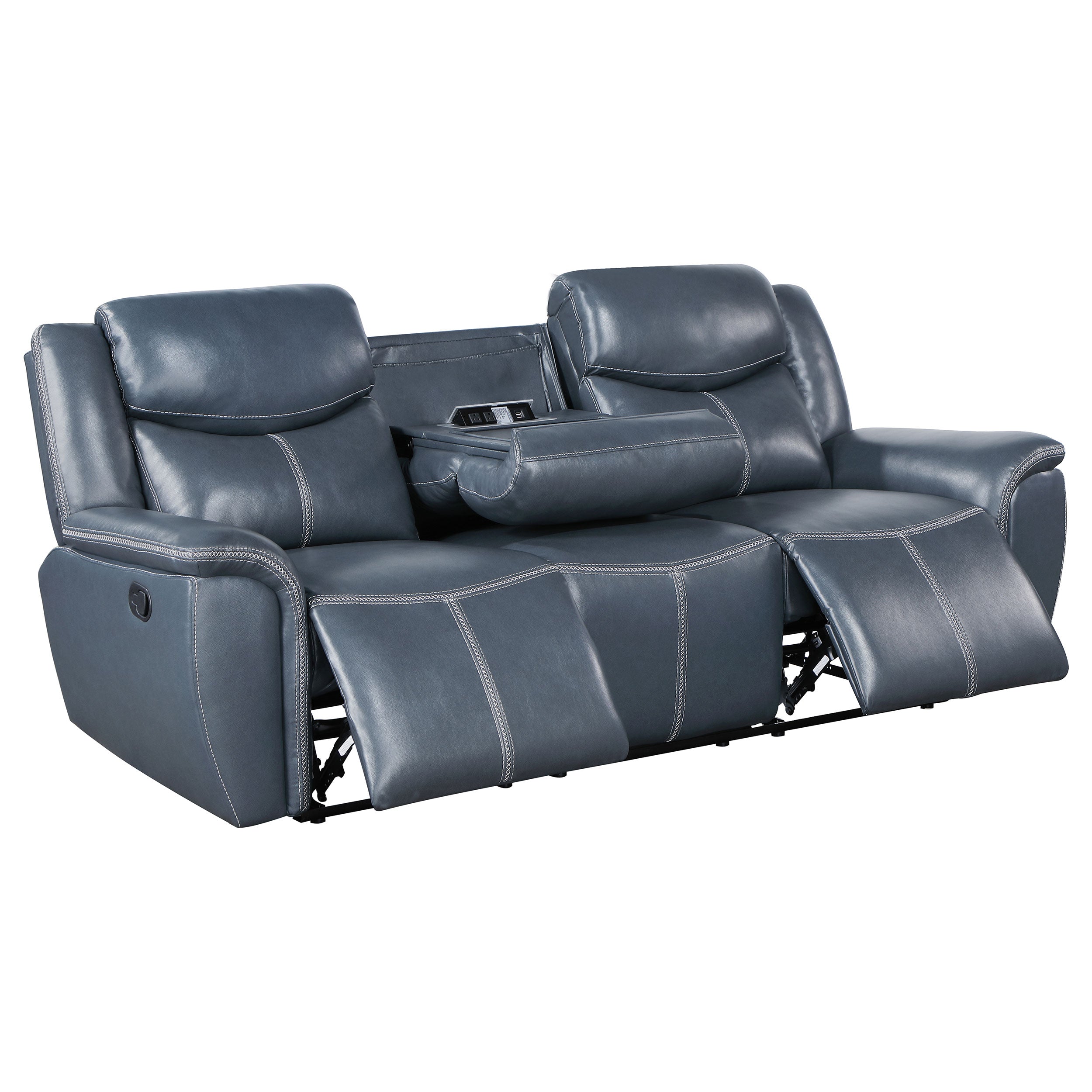 Sloane Upholstered Reclining Sofa Set