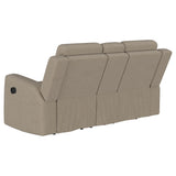 Brentwood Upholstered Reclining Sofa Set