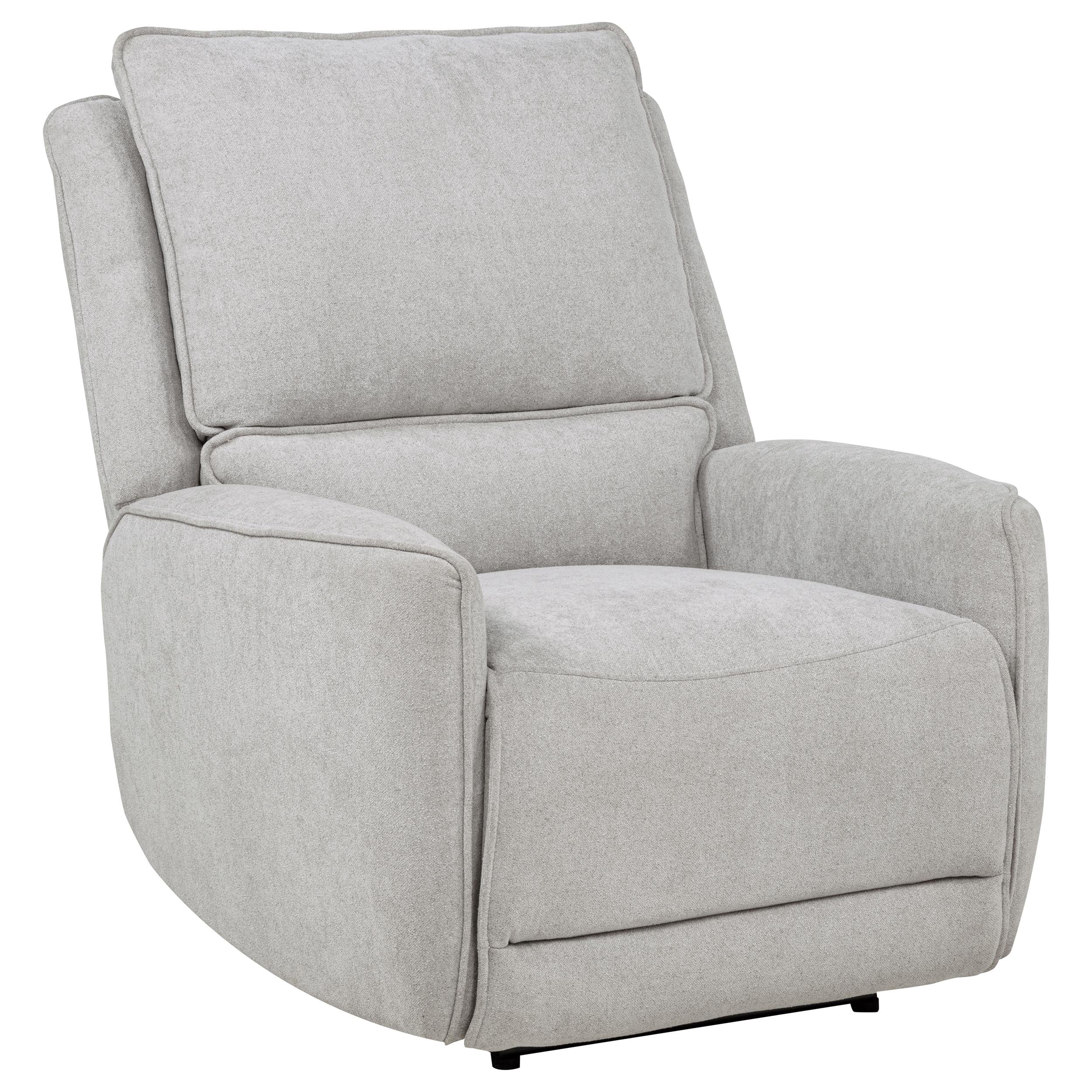 Sylmar Chenille Power Reclining Sofa Set Dove Grey