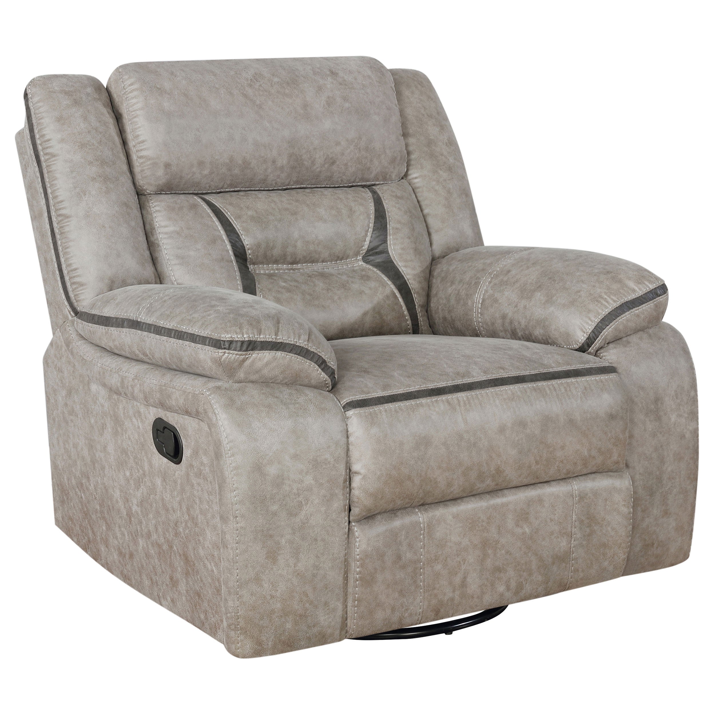 Greer Upholstered Reclining Sofa Set
