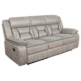 Greer Upholstered Motion Reclining Sofa