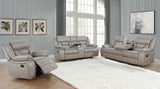 Greer Upholstered Motion Reclining Loveseat
