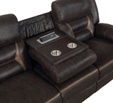 Greer Upholstered Reclining Sofa Set