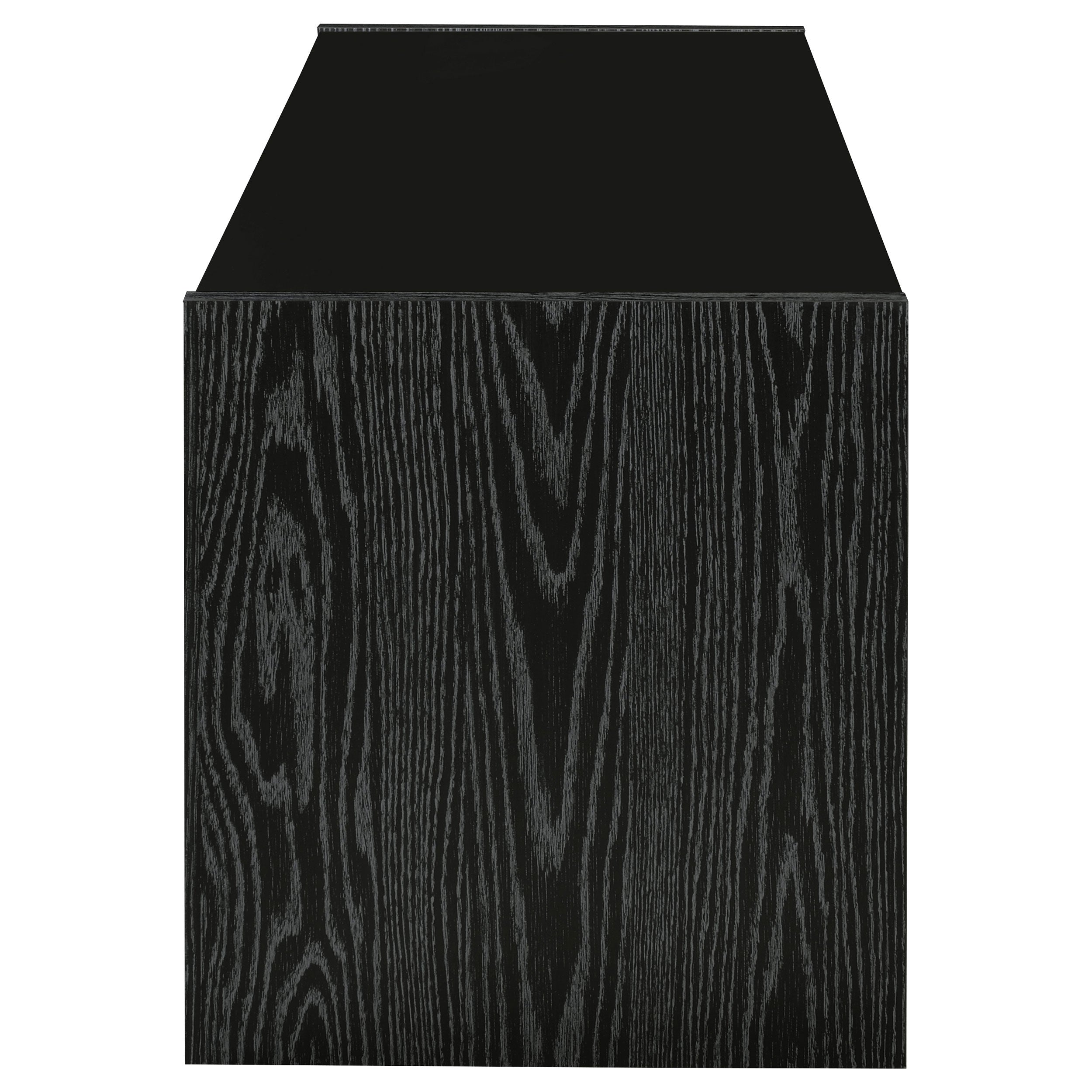 Alton 3-drawer Engineered Wood 61-inch TV Stand Black Oak
