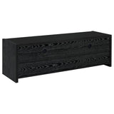 Alton 3-drawer Engineered Wood 61-inch TV Stand Black Oak