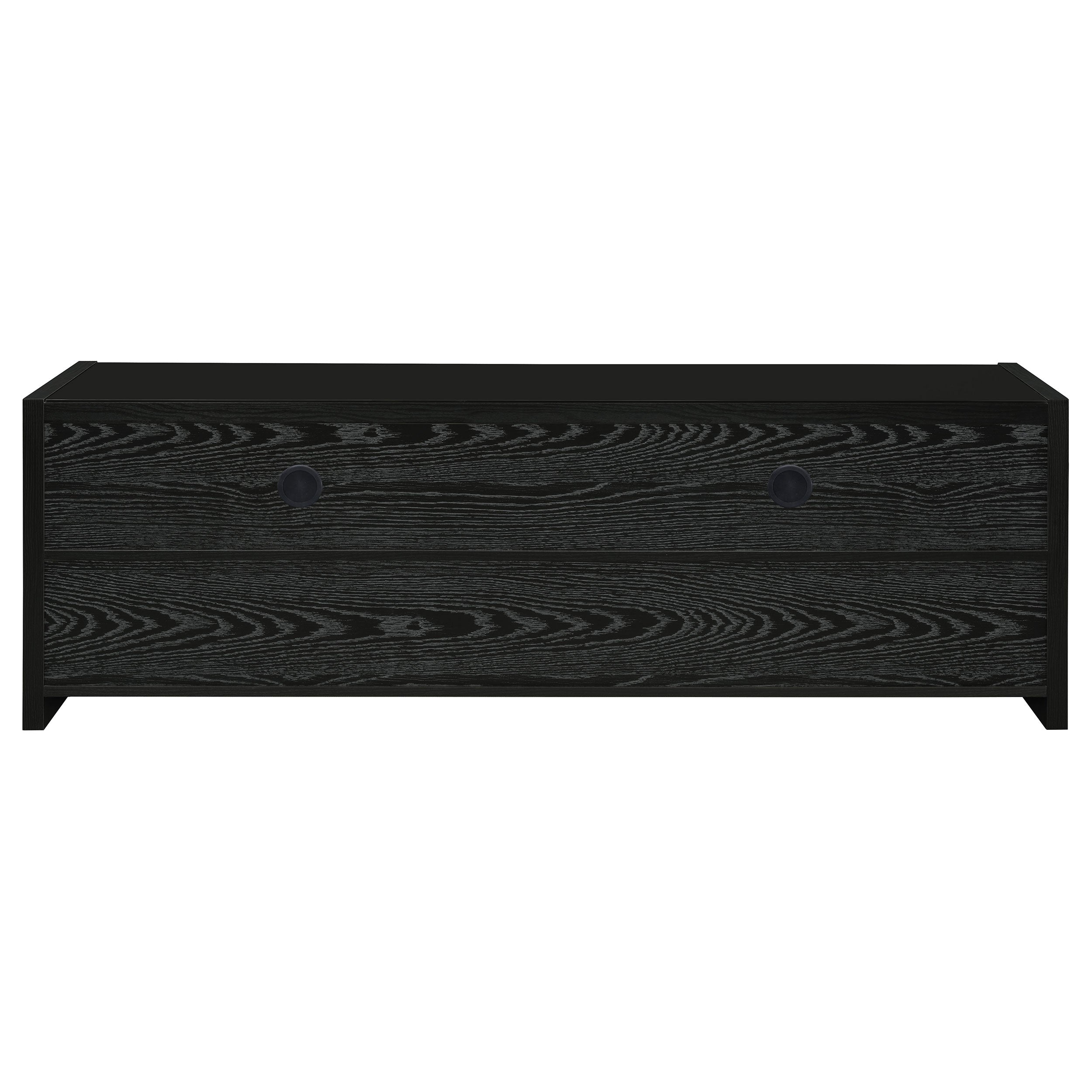 Alton 3-drawer Engineered Wood 61-inch TV Stand Black Oak