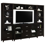 Lewes 4-piece 60-inch TV Entertainment Center Cappuccino
