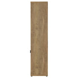 Tabby 3-shelf Engineered Wood Media Tower Mango