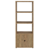 Tabby 3-shelf Engineered Wood Media Tower Mango