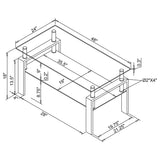 Dyer Rectangular Coffee and End Table Set