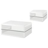 Elana Coffee and End Table Set High Gloss