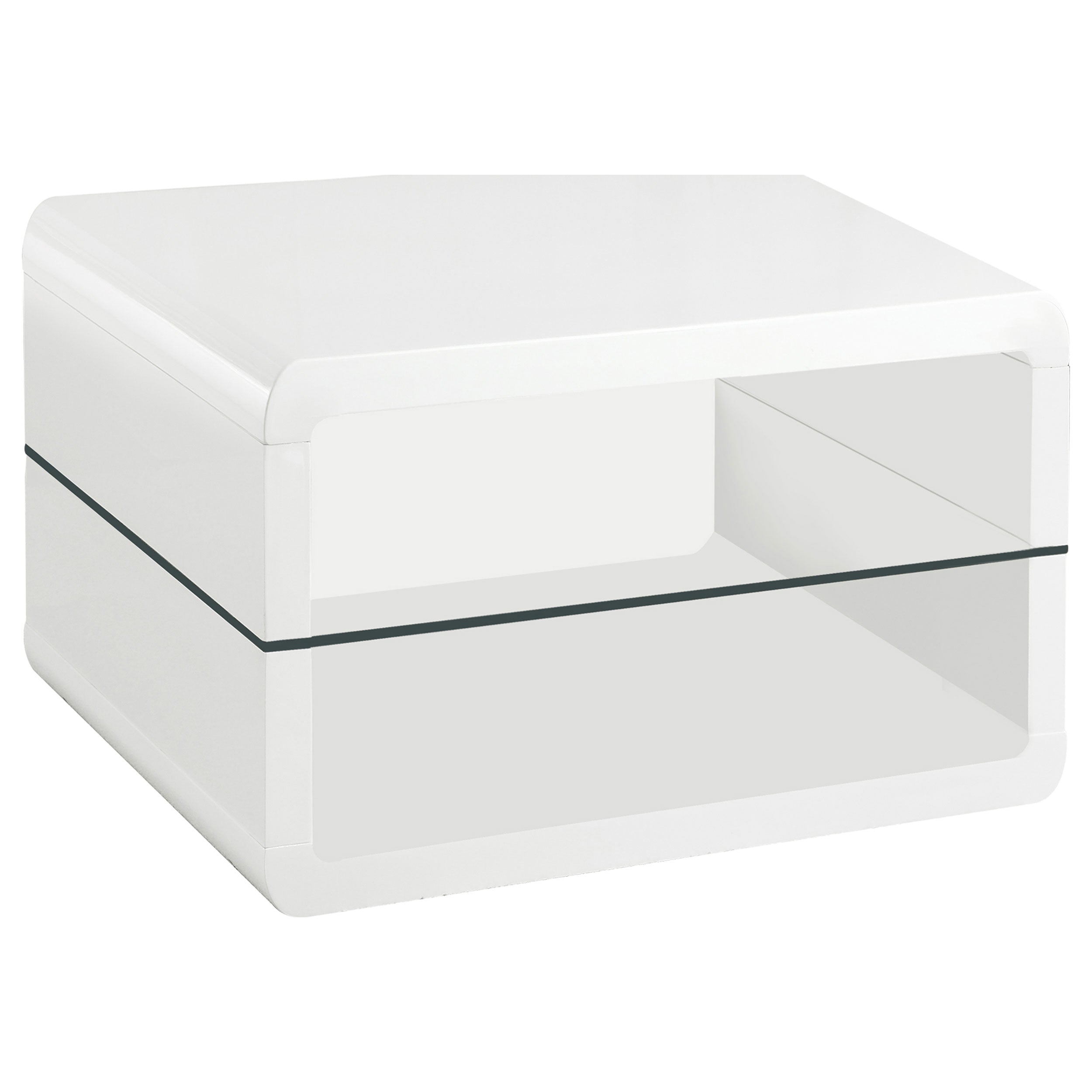 Elana Coffee and End Table Set High Gloss