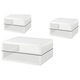 Elana Coffee and End Table Set High Gloss