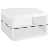 Elana Coffee and End Table Set High Gloss