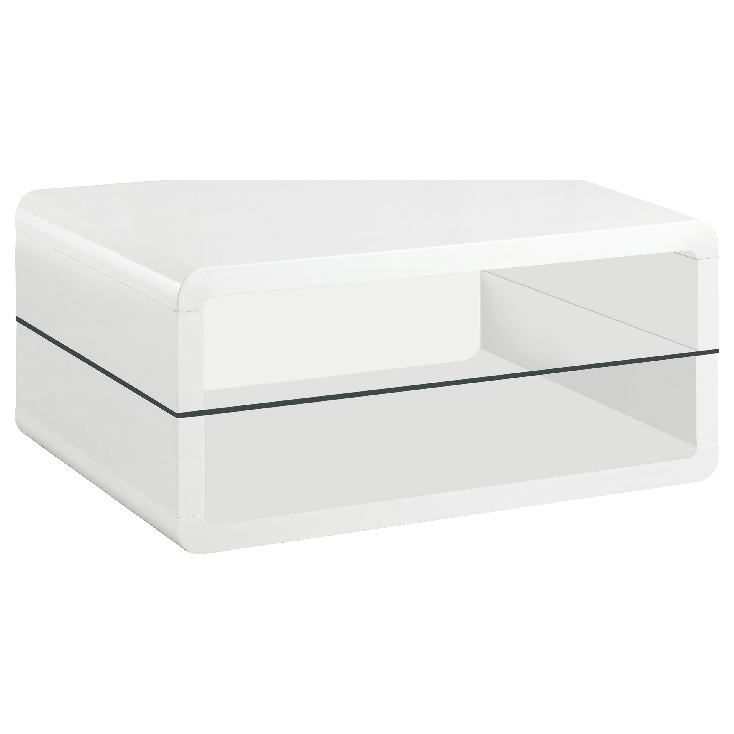Elana Coffee and End Table Set High Gloss